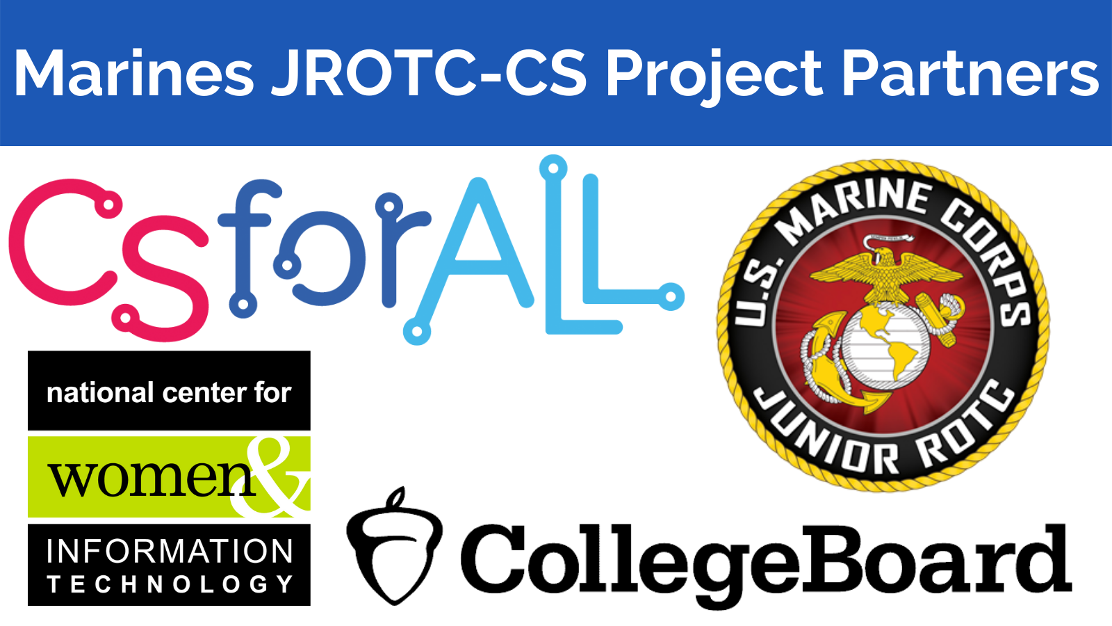 2022 Marines JROTC-CS Project Partners